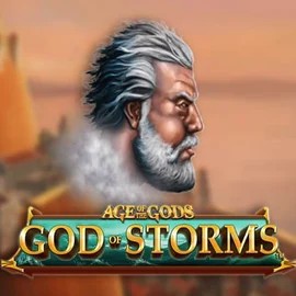 Age Of The Gods: God of Storms logo by Playtech at Imperial Wins Casino