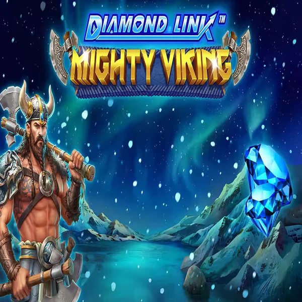 Diamond Link Mighty Viking logo by Greentube at Imperial Wins Casino