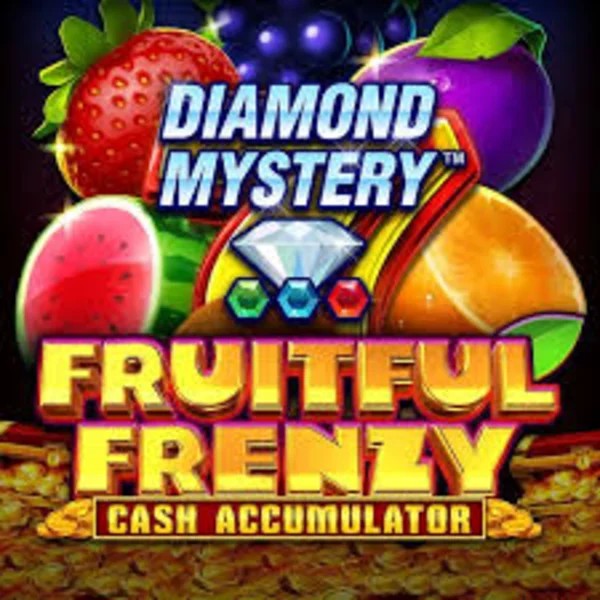 Slots logo of Diamond Mystery Fruitful Frenzy Cash Accumulator from Greentube at Imperial Wins Casino