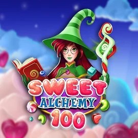 Sweet Alchemy 100 online game logo by Play’n GO on imperial-wins-casino.com