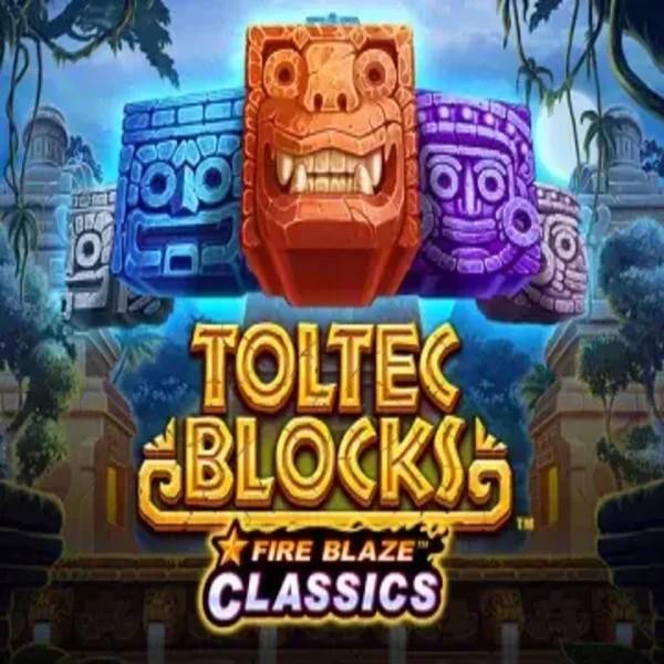 Enjoy Fire Blaze: Toltec Blocks by Rarestone Gaming – logo hosted on imperial-wins-casino.com